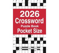 2026 Crossword Puzzle Book Pocket Size
