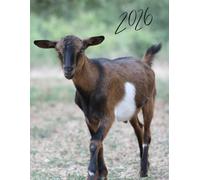 2026 Cute Goat Weekly Planner: 8.5" x 11" Inches Monthly Daily Calendar