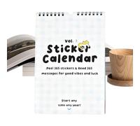 2026 Daily Calendar - Planner Organizer Schedule Management | Desk Calendar with Date Tracking and Daily Notes Support, Paper Material with Month and Week Layouts
