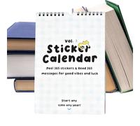 2026 Daily Desk Calendar - Inspirational Monthly Planner 2026, Calendar Planner with Positive Messages, Organizer for Family, Students, Adults, Coworkers, Home, Office, Bedroom, Study Use