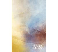 2026 Daily Planner A11: Simple interiors with dated pages, space for appointments and notes.