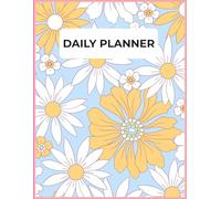 2026 Daily Planner & Focus Journal: Undated Daily Organizer with Hourly Time Blocking, To-Do List, Gratitude Section, and Habit Tracker - 8.5 x 11 Inch, 120 Pages.