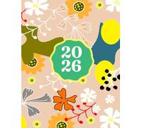 2026 Daily Planner Hourly Schedule: One Page Per Day | Large 8.5 x 11 | Hourly Appointment Book | 12 Month Organizer | Agenda for 365 Days