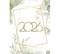 2026 Daily Planner | Minimalist Hourly Schedule Notebook with Clear Interior | A4 | Elegant Floral Cover | To-Do Lists | 6AM-12AM Planner: Clean and ... To-Do Sections, and Holiday Highlights