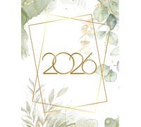 2026 Daily Planner | Minimalist Hourly Schedule Notebook with Clear Interior | A4 | Elegant Floral Cover | To-Do Lists | 6AM-12AM Planner: Clean and ... To-Do Sections, and Holiday Highlights