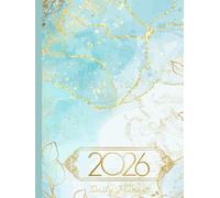 2026 Daily Planner | Minimalist Hourly Schedule Notebook with Clear Interior | A4 | Elegant Floral Cover | To-Do Lists | 6AM-12AM Planner: Clean and ... To-Do Sections, and Holiday Highlight