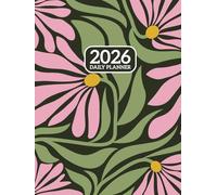 2026 Daily Planner: One Page Per Day, 365 Days, 8.5 x 11 inches, from Jan 2026 to Dec 2026