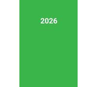 2026 Daily Planner: One Page Per Day | Medium size 6 x 9 | Hourly Appointment Book | Jan 2026 - Dec 2026