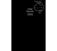 2026 Daily Planner: Organize Your Everyday Life - Black Cat