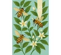 2026 Daily & Weekly Planner, Simple Stylish Cute Bee Yellow Turquoise Beige Cover: 365 Day Schedule Plan, Jan- Dez, Extra Space For Notes