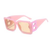 2026 Damen Trendy Design Quadratische Sonnenbrille m?nner Klassische Retro B-Dekorative Shades Eyewear, C6, Taglia unica