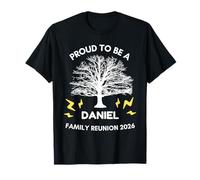 2026 Daniel Riunione Familiare Raccolta Albero Genealogico Abbinamento Maglietta