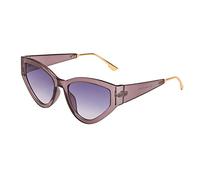 2026 Designer Cat Eye Fashion Metal Street Photography Occhiali da sole HD decorazione per vacanze all'aperto (colore: C, taglia: M) protezione UV