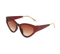 2026 Designer Cat Eye Fashion Metal Street Photography Occhiali da sole HD decorazione per vacanze all'aperto (colore: F, taglia: M) protezione UV