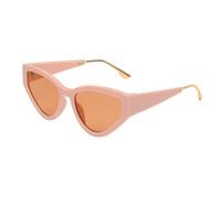 2026 Designer Cat Eye Fashion Metal Street Photography Occhiali da sole HD decorazione per vacanze all'aperto (colore: B, taglia: M) protezione UV