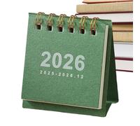 2026 Desk Calendar, 12-Month Paper Scheduler, Daily Planning Organizer Pad, Tear-Off Writable Pages, Compact Standing Design, Perfect for Home, Dorm, School Supplies, Classroom Use