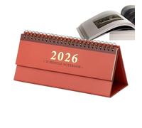 2026 Desk Calendar - Monthly Tear-Off Table Planner for Scheduling and Tracking Tasks with Decorative Design for Teachers, Adults, Studenti, School, Studio, Classroom, or Gym