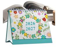 2026 Desk Calendar | Weekly And Monthly Planner With Notes | Jan 2026 To June 2027 Desk Decor For Home, Office, School, Teacher, Student, Appointment Planning, Christmas, New Year
