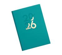 2026 Diario accademico 2026 Full Year Daily Planner Segnalibri a nastro 320 pagine per uomini donne studenti Pianificazione giornaliera Taccuino a righe verticali inglesi