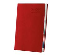 2026 Diario, multiuso, 21x15cm/8.27x5.91 pollici, 2026 Planner Notebook, task planner quotidiano, dimensioni portatili, per il fitness Travel College School Business