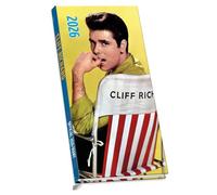 2026 DIARY CLIFF RICHARD WEEK TO VIEW SLIM POCKET DIARY OFFICIAL PRODUCT