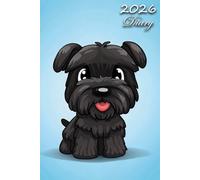2026 Diary: Russian Black Terrier Dog: | A5 Week to View Dated from Jan 2026 to Dec 2026 | Weekly Planner Agenda Personal Organiser