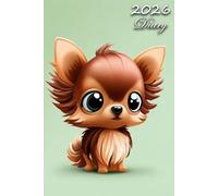 2026 Diary: Russian Toy Dog: | A5 Week to View Dated from Jan 2026 to Dec 2026 | Weekly Planner Agenda Personal Organiser