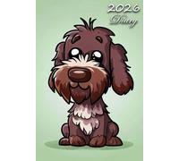 2026 Diary: Slovakian Rough Haired Pointer Dog: | A5 Week to View Dated from Jan 2026 to Dec 2026 | Weekly Planner Agenda Personal Organiser