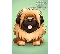 2026 Diary: Tibetan Mastiff Dog: | A5 Week to View Dated from Jan 2026 to Dec 2026 | Weekly Planner Agenda Personal Organiser