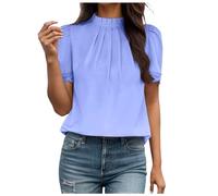 2026 Donna Moda Temperamento Solido Casual Manica Corta T-Shirt #I416