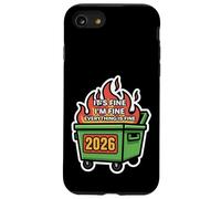 2026 Dumpster Fire va tutto bene Custodia per iPhone SE (2020) / 7/8