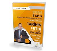 2026 E-KPSS Genel Kültür Tarihin Fethi 3575 Soru Çözümlerle Genel Tekrar