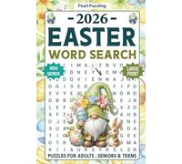 2026 Easter Word Search For Adults: Large Print 90 Joyful Easter -Themed Word Find Puzzles for Adults, Seniors & Teens, Easter Activity Book With Solutions