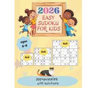 2026 easy sudoku for kids: activity book