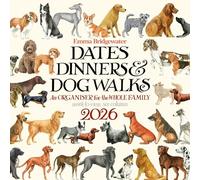 2026 Emma Bridgewater Dates, Dinners & Dog Walks Wall Planner