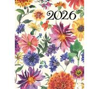 2026 Emma Bridgewater Garden Flowers Deluxe Diary Planner