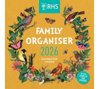 2026 FAMILY ORGANISER RHS 5 COLUMN MONTH TO VIEW SQUARE WALL CALENDAR OFFICIAL PRODUCT