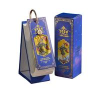 2026 Fate Cards Caĺenđar- Daily Tear-Off Desktop Decor, Creative Hanging Ornament For Office & Home, Elegant Planner For Students, Teachers, And Adults