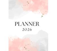 2026 Floral Planner Spiral Bound Journal | Pastel Wildflower Cover