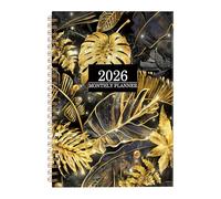 2026 Flower Planner Schedule Organizer Rilegatura, Type 6 | Agenda settimanale con stampa floreale per la pianificazione quotidiana, prendere appunti, organizzare attività e