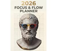 2026 Focus & Flow Planner: A Minimalist Weekly Organizer with Habit Trackers, To-Do Lists, and Curated Book Recommendations via QR Code for Productivity and Growth