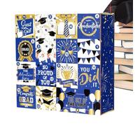 2026 Graduation Advent Box, calendario 'Avvento 2026 da assemblare, calendario 'Avvento vuoto per laureati, per laureati, università, feste e celebrazioni