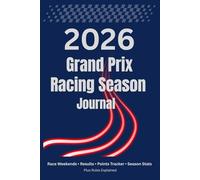 2026 Grand Prix Racing Season Journal: Race weekends | Results | Points Tracker | Season Stats Plus Rules Explained