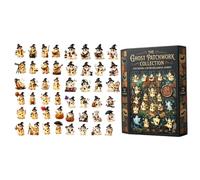 2026 Halloween Advent 24 Days Cute - - Spooky 2D Acrylic Collectible Ghost