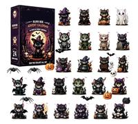 2026 Halloween Countdown Calendar | 24 Days Of Advent 2d Acrylic Cats