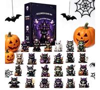 2026 Halloween Countdown Calendar | 24 Days Of Advent 2d Acrylic Cats