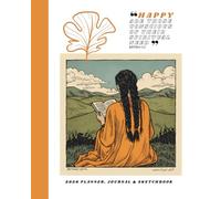 2026 "Happy" Planner, Journal & Sketchbook (Woman With Brunette Braids): A beautiful gift for Jehovah’s Witness women, teens, or friends who enjoy combining faith, creativity, and mindful living