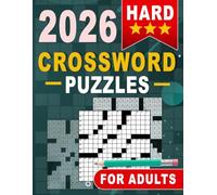 2026 Hard Crossword Puzzles for Adults: Boost Cognitive Skills with Challenging Brain Teasers
