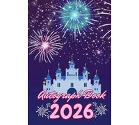 2026 Hardcover Autograph Book for Kids and Adults: Hardback Autograph and Picture Notepad for Signatures and Photos of Characters and Princesses at ... ... Blue Castle Hard Cover for Boys, Girls.