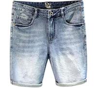 2026 Herren elastischer Bund Shorts, in Baumwoll-Polyesterstoff, Bequeme Form, Fuer Freizeit, saubere Optik mit flexibler Stylingrichtung, klarer Schnitt, klare Produktlinie, ruhige, Blu, 46